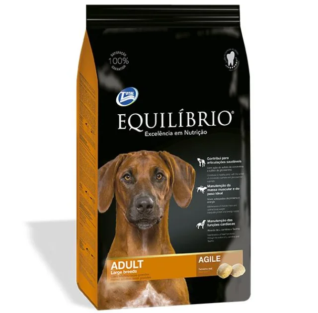 Сухий корм Equilibrio Dog суперпреміум, для собак великих і гігантських порід, 15 кг