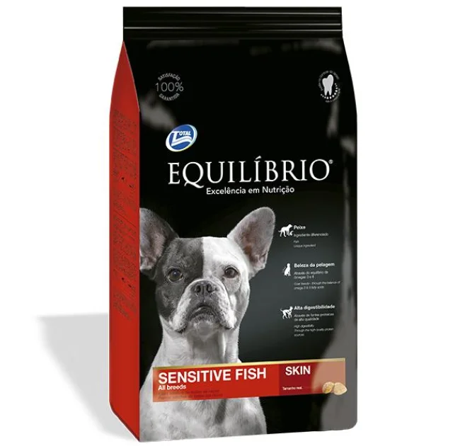 Сухий корм Equilibrio Dog з рибою, суперпреміум, для собак всіх порід, 2 кг