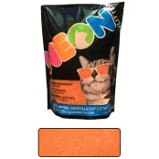 Наполнитель Neon Litter Clump комкующийся, кварцевый, неоновый, оранжевый, 1.81 кг