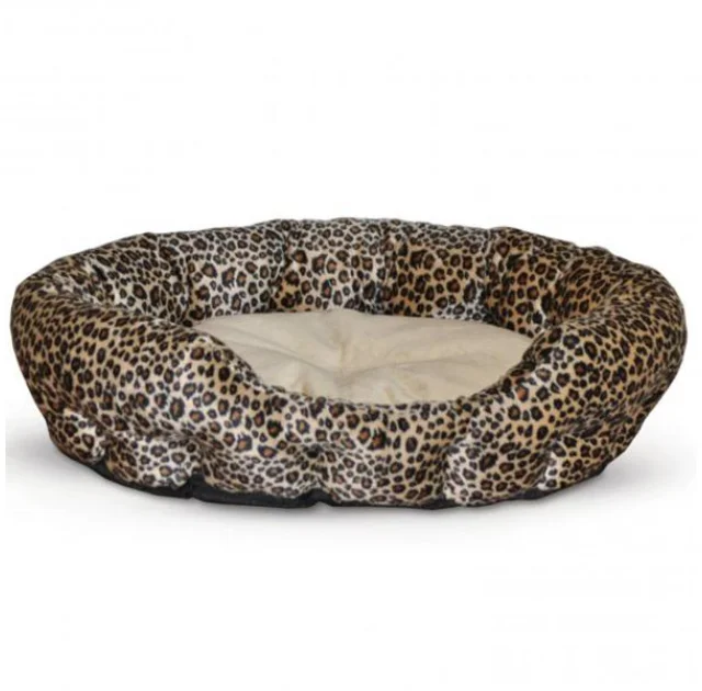 Тёплый лежак K&H Nuzzle Nest, для собак и котов, 48×48×15 см