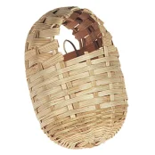 Гнездо Flamingo Breeding Nest Willow Exotic для экзотических птиц, 10х12 см