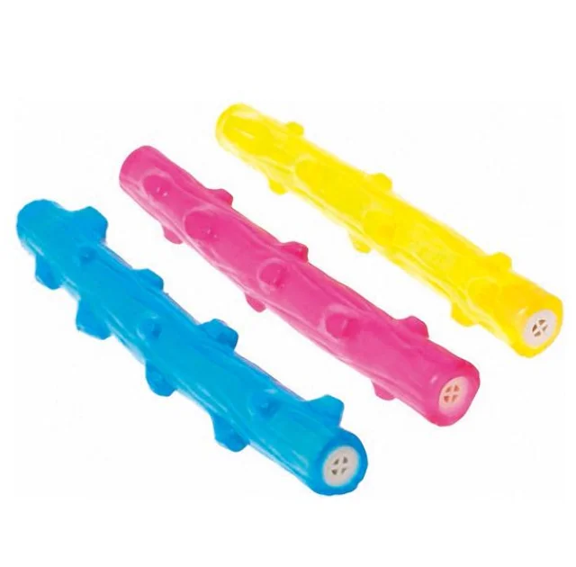 Іграшка Flamingo Good4Fun Playstick для собак, палиця, латекс, з пищалки, 30 см