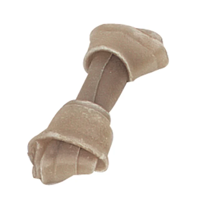 Ласощі Flamingo Knotted Bone для собак, кістка з вузлами, 12 см, 40-45 г, ціна за 1 шт