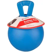 Іграшка Flamingo Power Ball для великих собак, м'яч плаваючий з ручкою, гума, 16 см