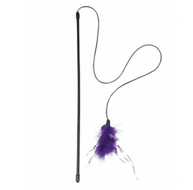 Іграшка Flamingo Rod Plumeau для котів вудка жарт з пером, 47 см