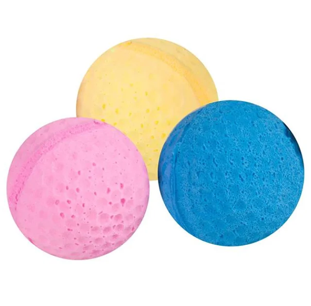 Іграшка Flamingo Ball Spungy для кішок, м'яч поролоновий, 4 см, 10 шт/уп, ціна за 1 шт