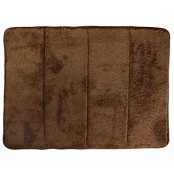 Лежак Flamingo Pet Mat Nero для собак, плюшевий, коричневий, 47×30 см