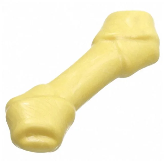 Іграшка Flamingo Good4Fun Bone Vanilla для собак, кістка ванільна, гума, 14 см