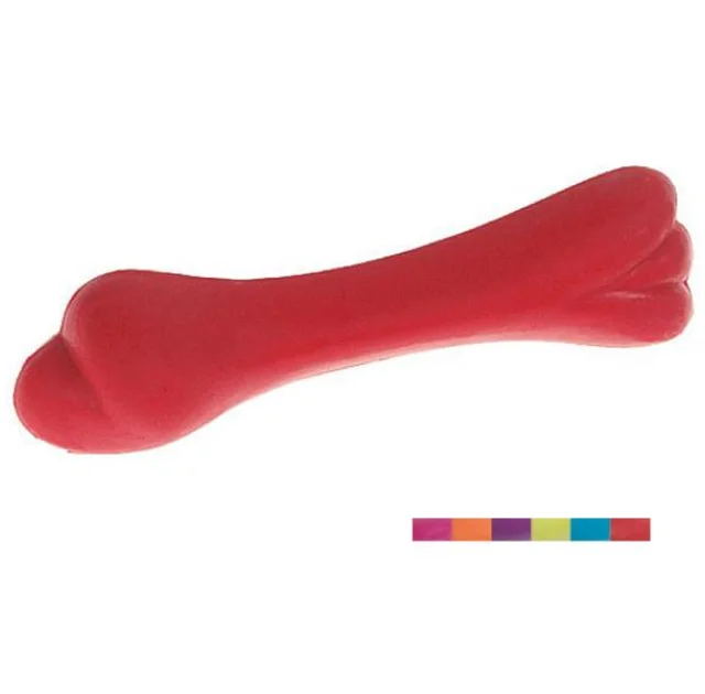 Іграшка Flamingo Rubber Bone для собак, кістка гумова, 10 см