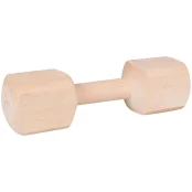 Іграшка Flamingo Retrieve Block апорт для собак, гантель дерев'яна, 28 см