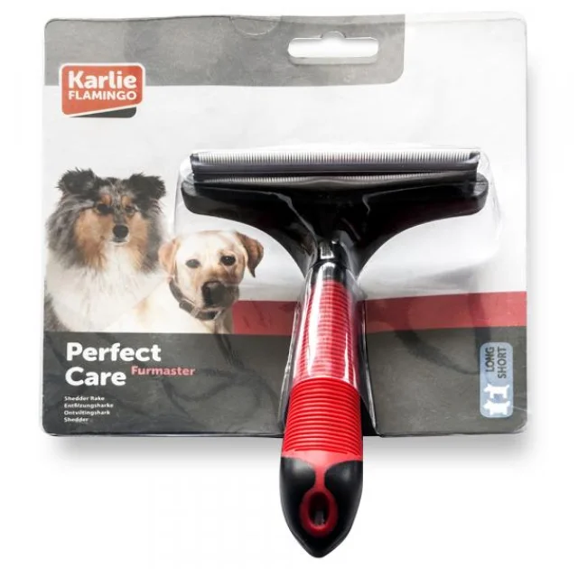 Інструмент Flamingo Furmaster для вичісування линяючої вовни собак і котів, розмір L