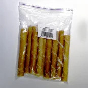 Лакомство Flamingo Cigare With Yougurt для собак, сигара с начинкой, йогурт, 12.5 см