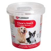 Лакомство Flamingo Bones Chicken для собак, мини косточки с курицей, 500 г