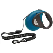 Поводок-рулетка Flamingo Dogx2Go Cord для собак до 50 кг, зеленый, размер L, 5 м