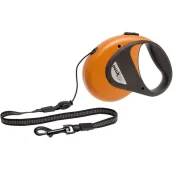 Поводок-рулетка Flamingo Dogx2Go Cord для собак  до 20 кг, синий, размер M, 8 м