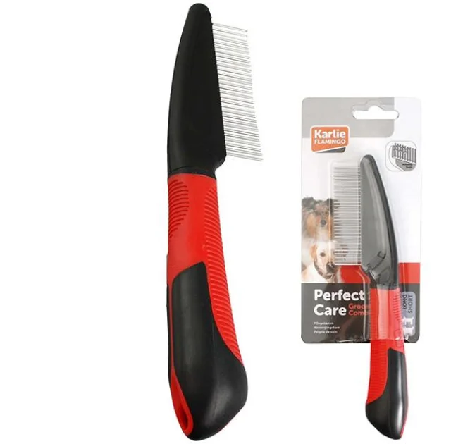 Расческа Flamingo Comb Rotating Teeth для собак с вращающимися зубцами, длинная