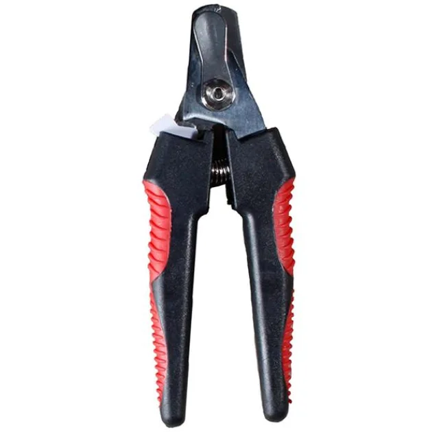 Когтерез Flamingo Nail Clipper для котів і собак малих порід, з обмежувачем і замком, 16х5.5 см