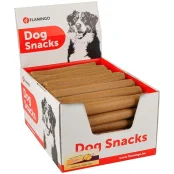 Лакомство Flamingo Chicken Sticks для собак, трубочка с мясом курицы, 12 см, 5 шт/уп, цена за 1 шт