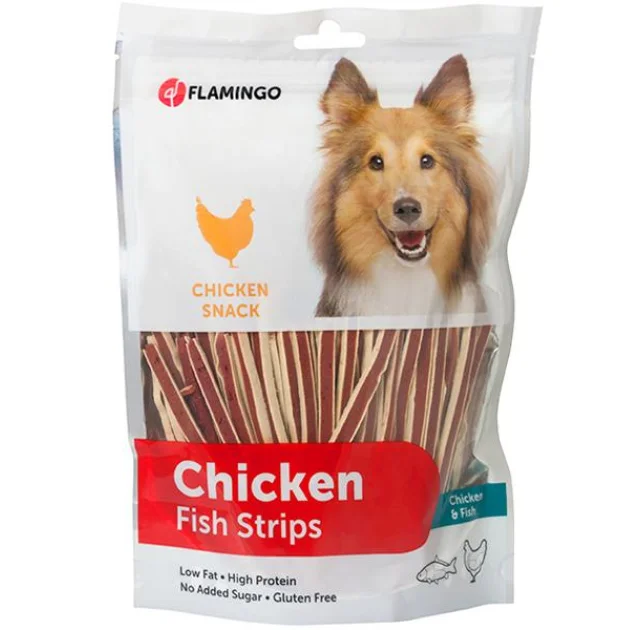 Ласощі Flamingo Chickеn Snack Sandwich для собак, 400 г