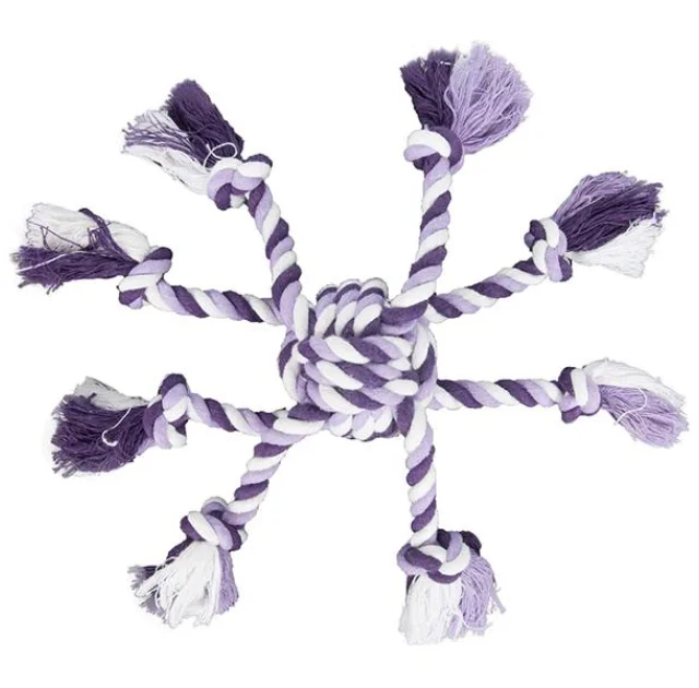 Іграшка Flamingo Cotton Rope Octopus канат восьминіг, для собак
