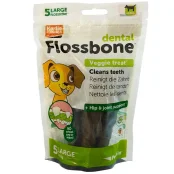 Лакомство Flamingo Dental Flossbone для чистки зубов собак, большой, 5 ед