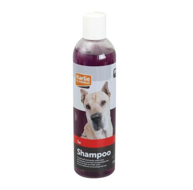 Шампунь Flamingo Coal Tar Shampoo для собак, проти лупи і забруднень, з колоїдної сіркою, 300 мл