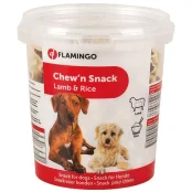 Лакомство Flamingo Bones Lamb&Rice косточка, для собак, ягненок, 50 г