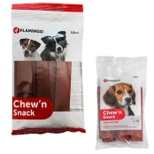 Лакомство Flamingo Chew`n Stripes Beef для собак, говядина, 108 г