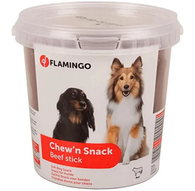 Ласощі Flamingo Chewn Snacks Beef для собак, паличка з яловичини, 700 г