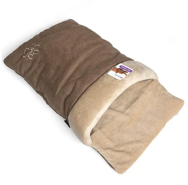 Спальное место Flamingo Cat Bed Cocoon для котов, бежевый, 67×38×9 см