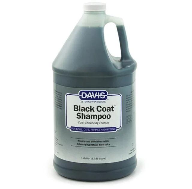 Шампунь Davis Black Coat Shampoo для черной шерсти собак, котов, концентрат, 3.8 л