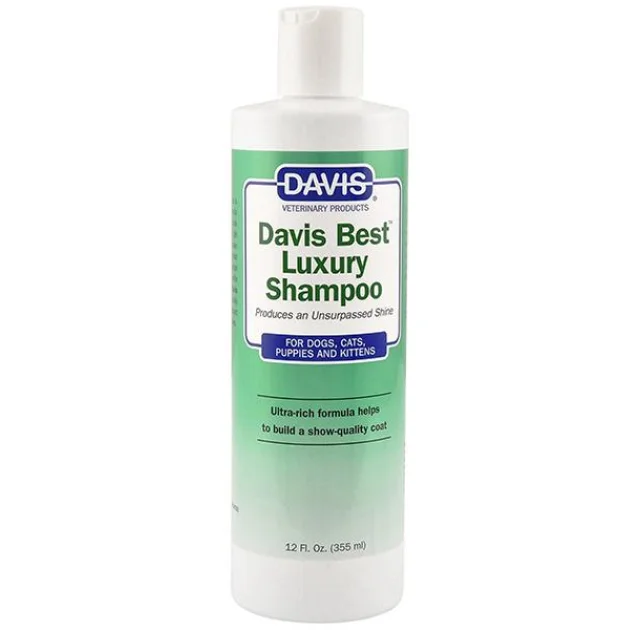Шампунь Davis Best Luxury Shampoo для блиску вовни у собак і котів, концентрат, 3.8 л