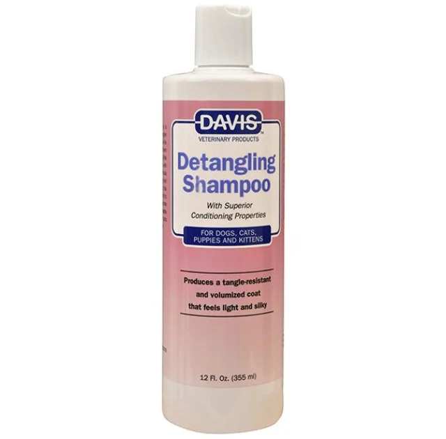 Шампунь-кондиционер Davis Detangling Shampoo от колтунов для собак, котов, концентрат, 50 мл