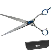 Ножиці Davis Extreme Edge Blue Straight прямі, для стрижки собак, 8,5 ", 21,6 см