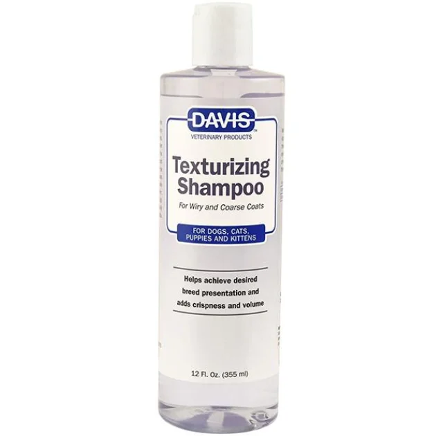 Шампунь Davis Texturizing Shampoo для жесткой и объемной шерсти у собак и котов, концентрат, 3.8 л