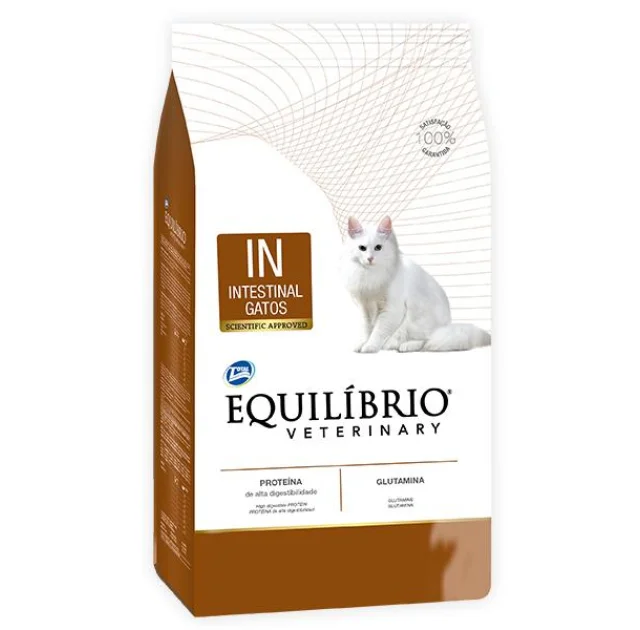 Сухий корм Equilibrio Veterinary Cat лікувальний, для котів із захворюваннями шлунково-кишкового тракту, 2 кг