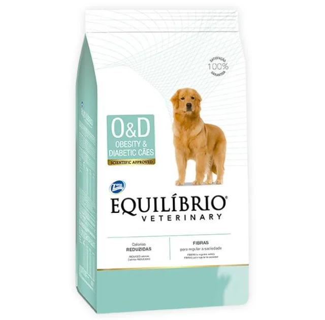 Сухой корм Equilibrio Veterinary Dog лечебный, для собак при ожирении, диабете, 7.5 кг