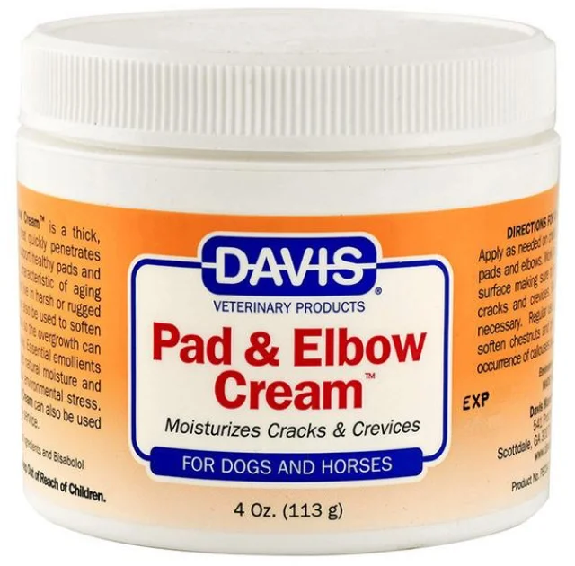 Крем Davis Pad & Elbow Cream загоює, для лап і ліктів, собак і коней, 113 мл