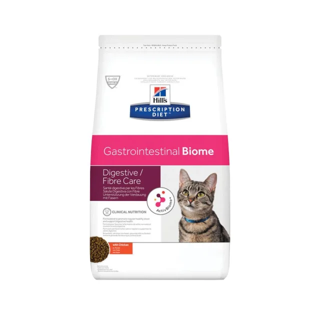 Сухой корм Hill's PD Feline Gastrointestinal для кошек, при диарее и для развития полезных бактерий, 5 кг