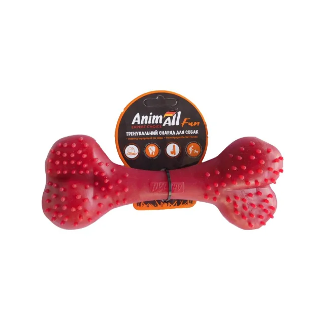 Игрушка AnimAll Fun кость, фиолетовая, 25 см
