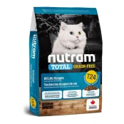 Сухой корм T24 Nutram Total Grain-Free Salmon & Trout для кошек, с лососем и форелью, беззерновой, 5.4 кг