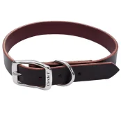 Нашийник Coastal Circle T Latigo Town для собак, коричневий, 2.5×55 см