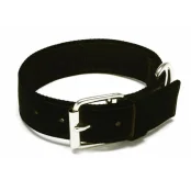 Нашийник Coastal Double Ply Nylon для великих собак, чорний, 4 см×71 см