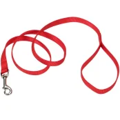 Нейлоновий поводок Coastal Training Lead для собак, червоний, 1.5×1.8 м