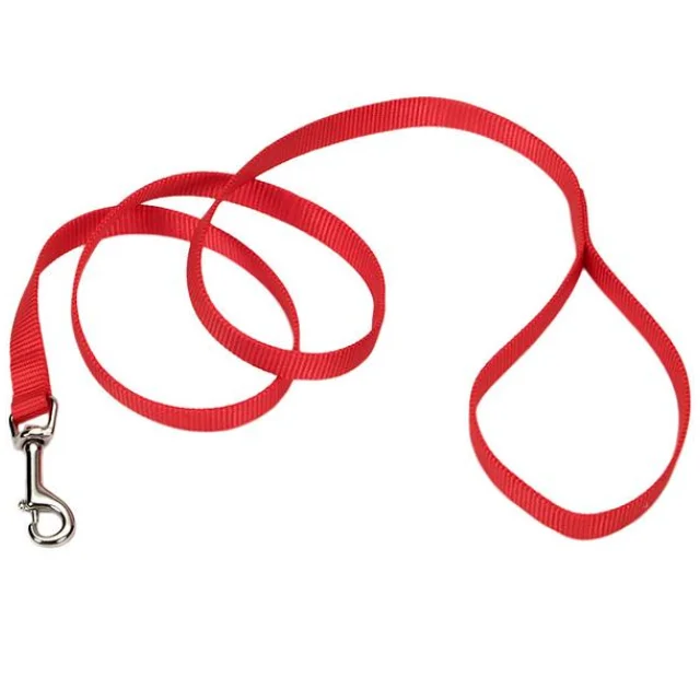 Нейлоновий поводок Coastal Training Lead для собак, червоний, 1.5×1.8 м