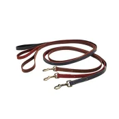 Шкіряний поводок Coastal Rustic для собак, шоколад, 2×1.8 м