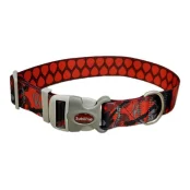 Нашийник Coastal Sublime для собак, бордовий, 3.75×65 см