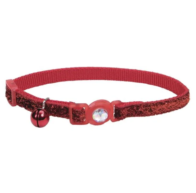Безопасный ошейник Coastal Fashion Safe Cat для кошек, красный, 1×30 см