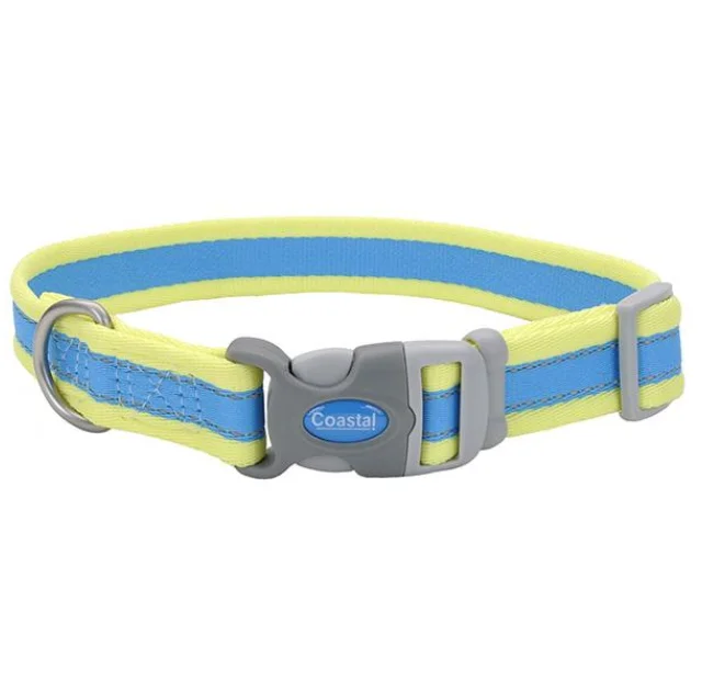 Світловідбиваючий нашийник Coastal Pet Attire Pro Adjustable Reflective для собак, регульований, 2.5×46-66 см