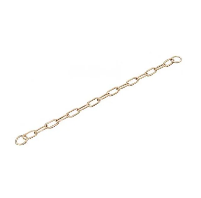 Нашийник з куроганной стали Sprenger Long Link з широким ланкою для собак, 4 мм, 61 см